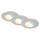 Briloner 7598032 - SADA 3x LED Kúpeľňové podhľadové svietidlo LED/4,9W/230V IP44 2700/4000/6500K matný chróm