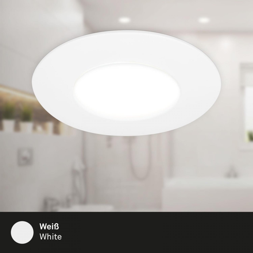 Briloner 7598036 - SADA 3x LED Kúpeľňové podhľadové svietidlo LED/4,9W/230V IP44 2700/4000/6500K biela