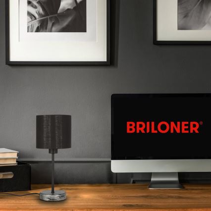 Briloner 7737-014 - Stolná lampa SILVER CRAFTED 1xE14/25W/230V