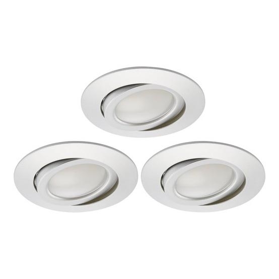 Briloner 8309-039 - SADA 3x LED Stmievateľné kúpeľňové podhľadové svietidlo LED/5W/230V IP23