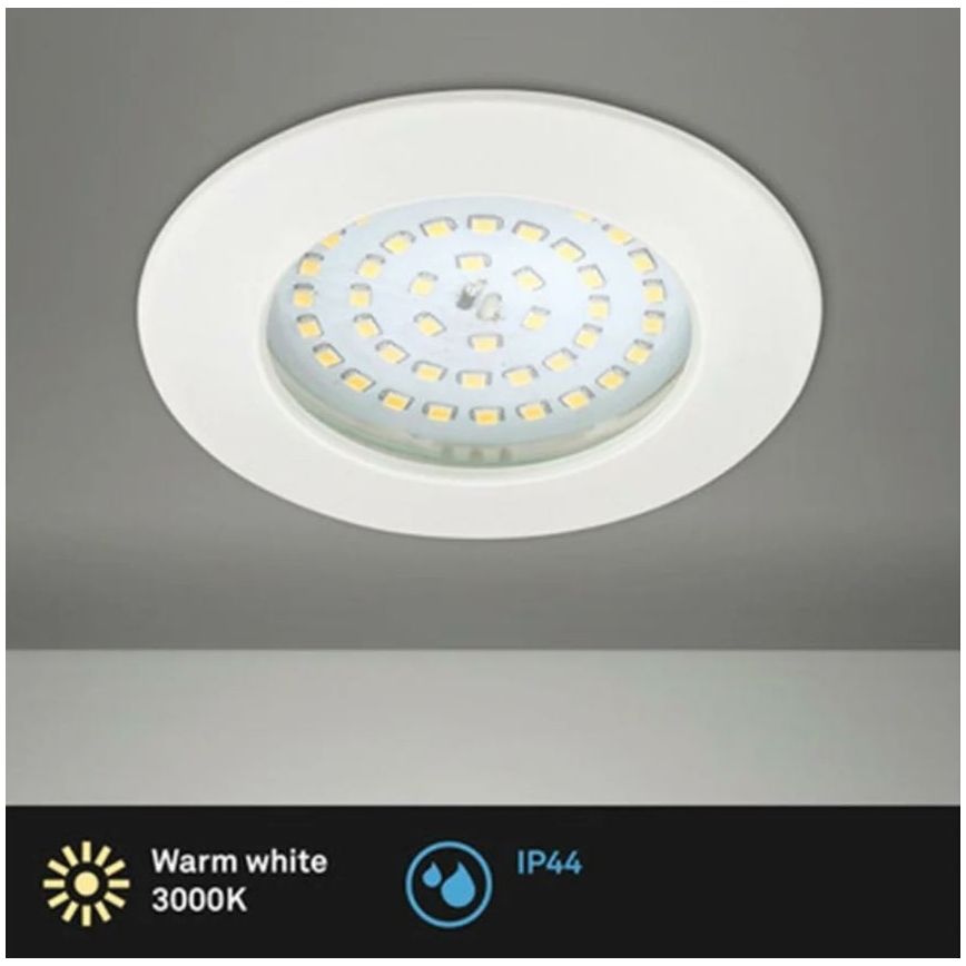 Briloner 8310-016 - LED Kúpeľňové podhľadové svietidlo ATTACH LED/10,5W/230V IP44