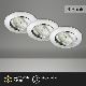 Briloner 8312-039 - SADA 3x LED Kúpeľňové podhľadové svietidlo LED/5W/230V IP23
