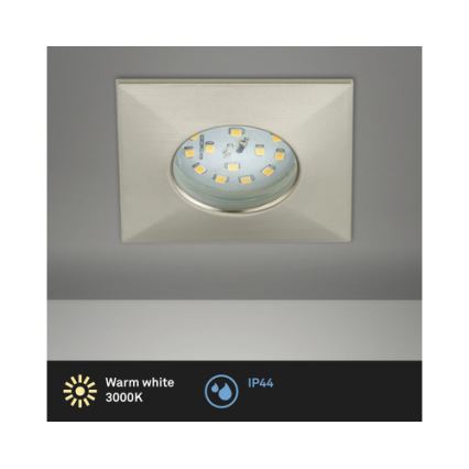 Briloner 8313-012 - LED Kúpeľňové podhľadové svietidlo LED/5W/230V IP44 matný chróm