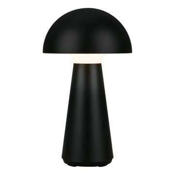 Briloner - LED Stmievateľná nabíjateľná dotyková vonkajšia stolová lampa LED/2,6W/5V 3000K IP44 2000 mAh čierna