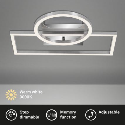 Briloner - LED Stmievateľné stropné svietidlo FRAMES LED/19W/230V