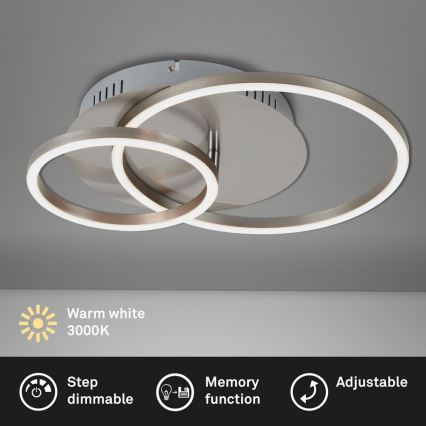 Briloner - LED Stmievateľné stropné svietidlo FRAMES LED/24,5W/230V