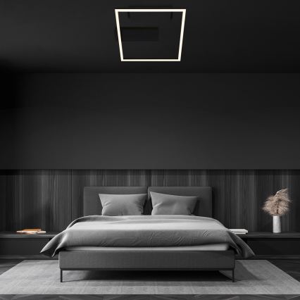 Briloner - LED stropné svietidlo FRAME LED/14W/230V 3000K 30x32 cm čierna