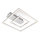 Briloner - LED Stropné svietidlo FRAME LED/22W/230V 3000K 30x32 cm matný chróm