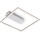 Briloner - LED stropné svietidlo s pohybovým a súmrakovým senzorom FRAME LED/14W/230V 3000K 30x32 cm matný chróm