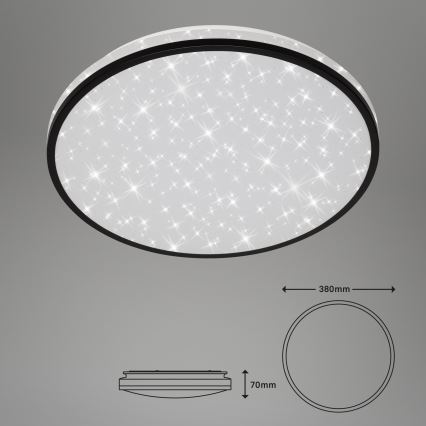 Briloner - LED Stropné svietidlo STARRY SKY LED/24W/230V