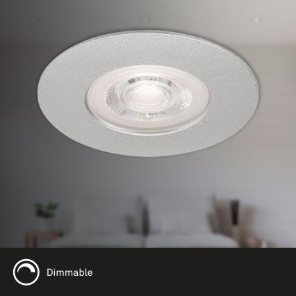 Briloner - SADA 3x LED Stmievateľné kúpeľňové svietidlo LED/4,9W/230V IP44