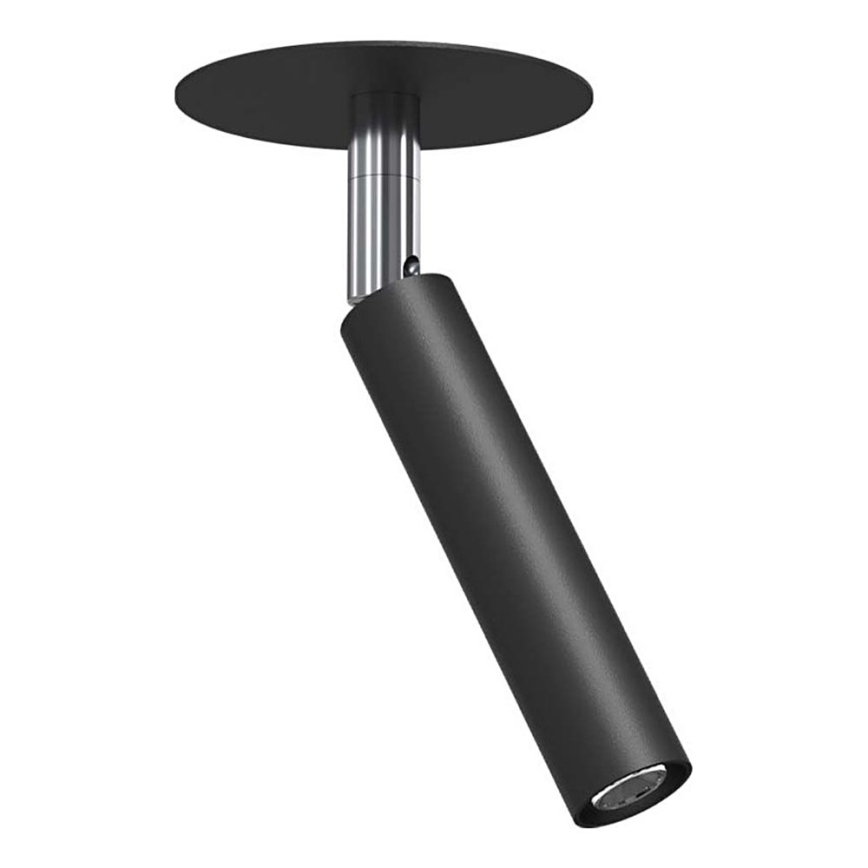 Brosline - Podhľadové bodové svietidlo 1xG9/2,5W/230V čierne