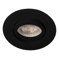 Brosline - Podhľadové svietidlo 1xGU10/10W/230V čierne