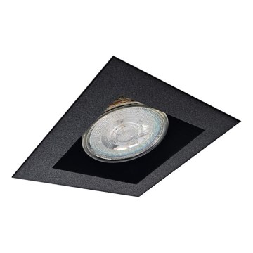 Brosline - Podhľadové svietidlo 1xGU10/10W/230V čierne