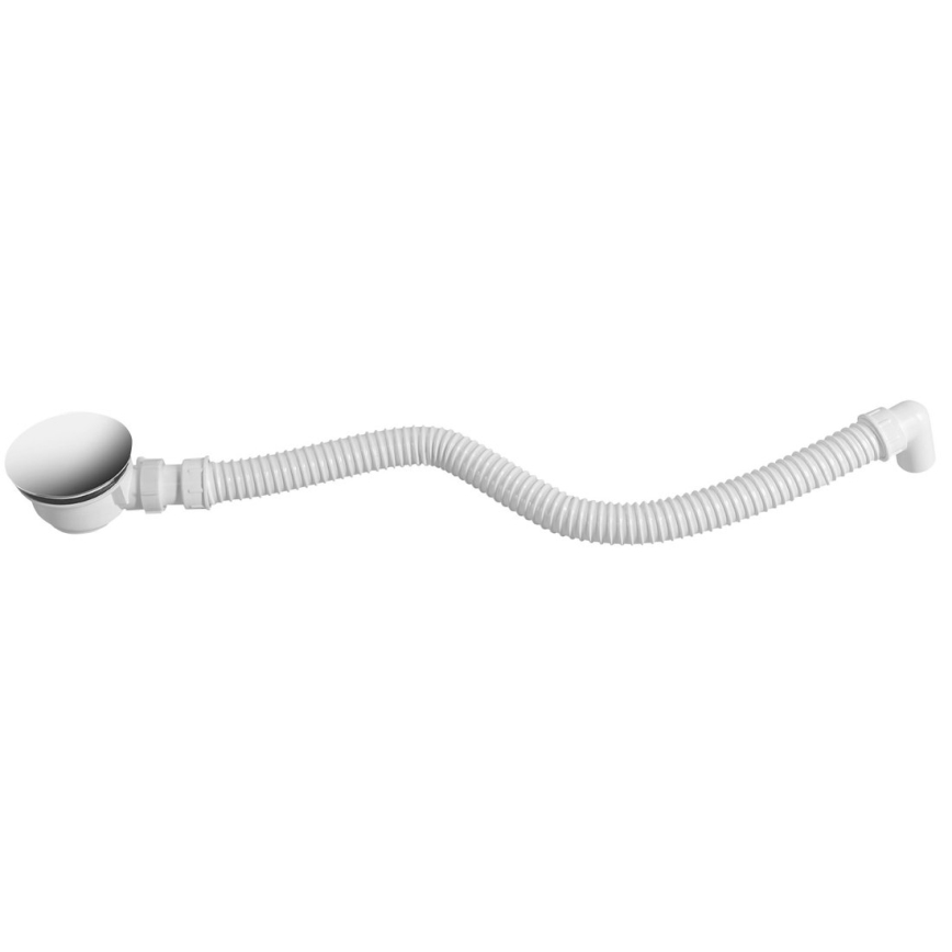 Bruckner - Flexi prepojovacia rúrka koleno 80 cm biela