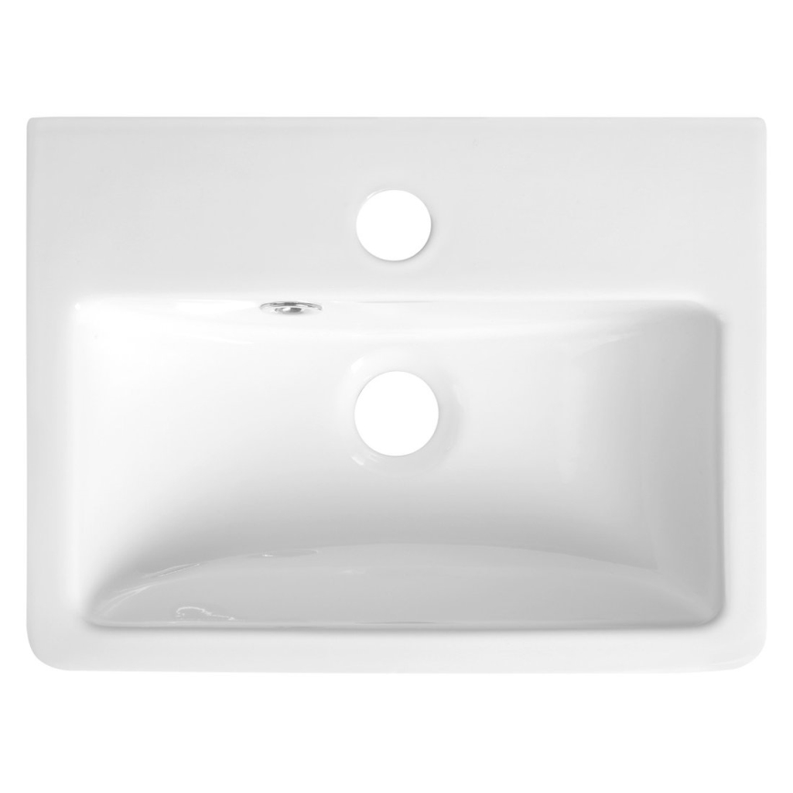 Bruckner - Umývadlo NOAM 37,5x28 cm keramika/biela
