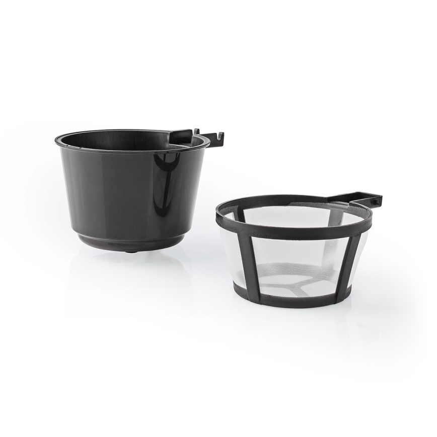 Butler - Kávovar na jednu šálku 0,4 l s časovačom a cestovným hrnčekom 750W/230V nerez/čierna