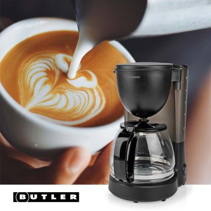 Butler - Prekvapkávací kávovar 1,25 l s funkciou udržiavania teploty 750W/230V čierny