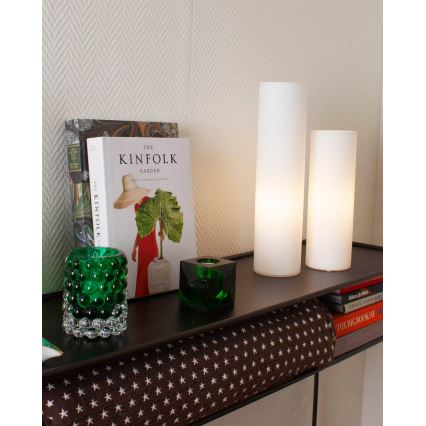 ByRydens - Stolová lampa FLAKE 1xE27/8W/230V biela