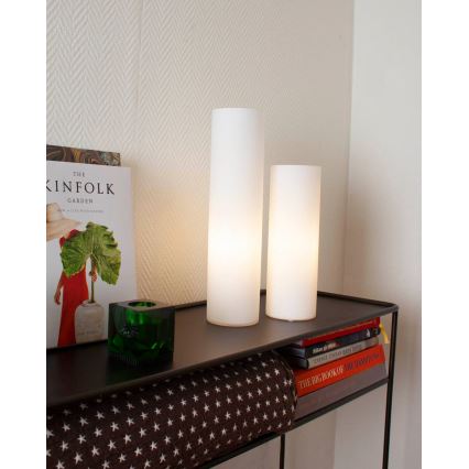 ByRydens - Stolová lampa FLAKE 1xE27/8W/230V biela