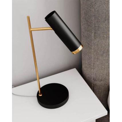 ByRydens - Stolná lampa PULS 1xGU10/7W/230V čierna