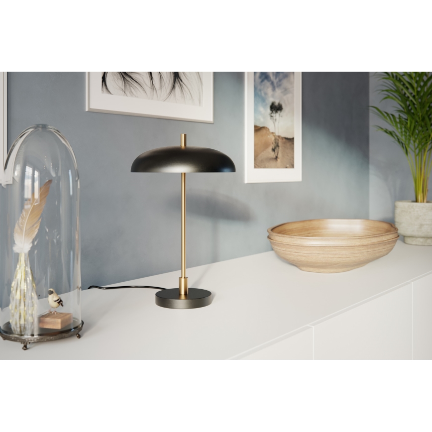 ByRydens - Stolná lampa SHELBY 3xG9/5W/230V čierna/zlatá