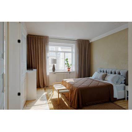 ByRydens - Stolná lampa BARTHA 1xE27/8W/230V béžová