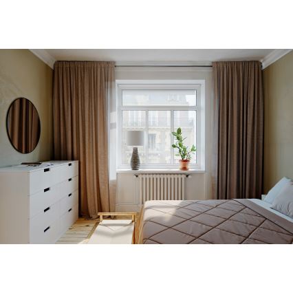 ByRydens - Stolná lampa BARTHA 1xE27/8W/230V béžová