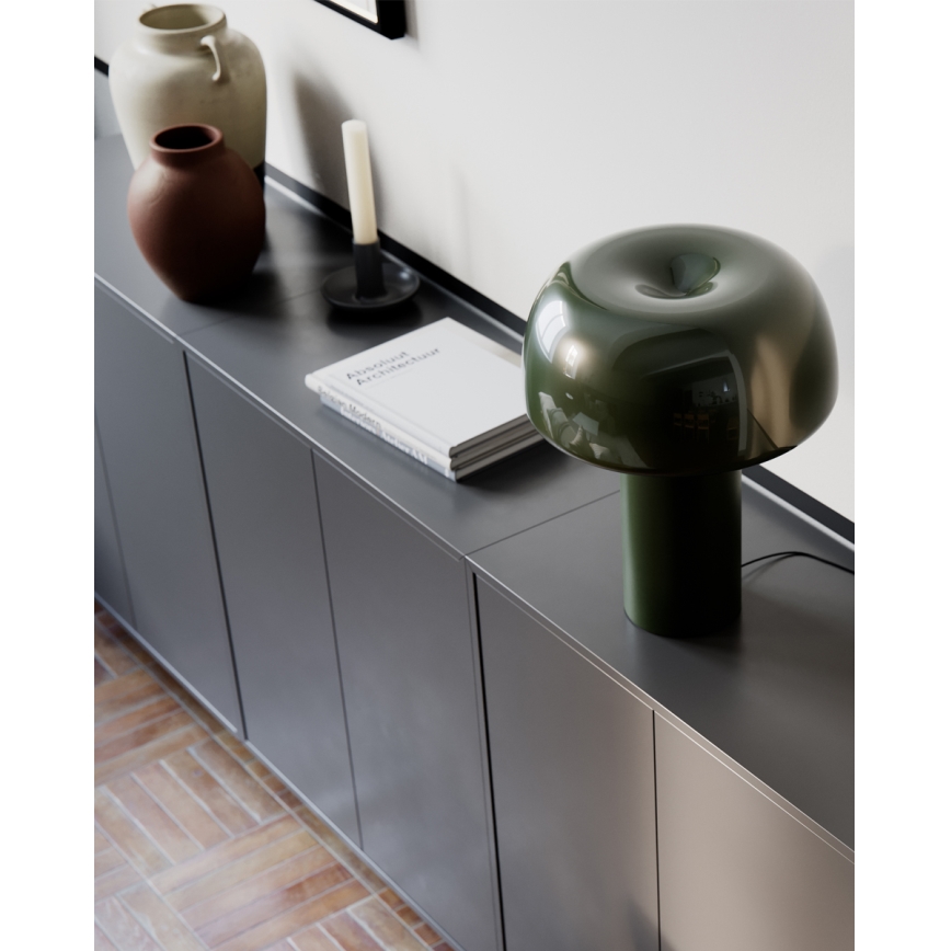 ByRydens - Stolová lampa LEAN ON ME 1xE27/8W/230V zelená