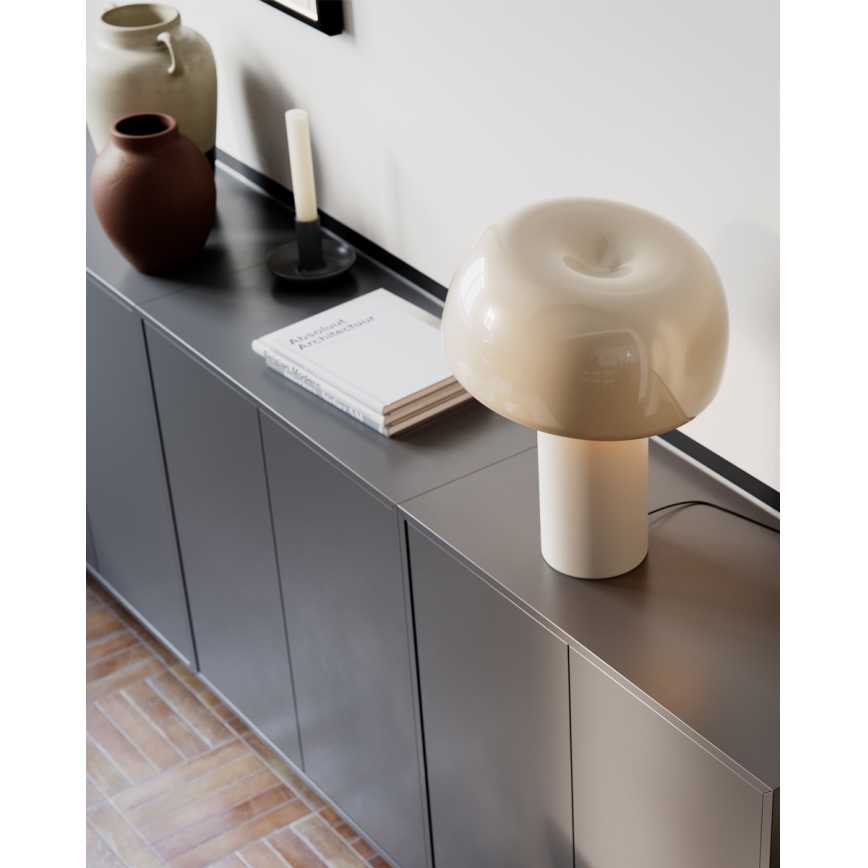 ByRydens - Stolná lampa LEAN ON ME 1xE27/8W/230V krémová