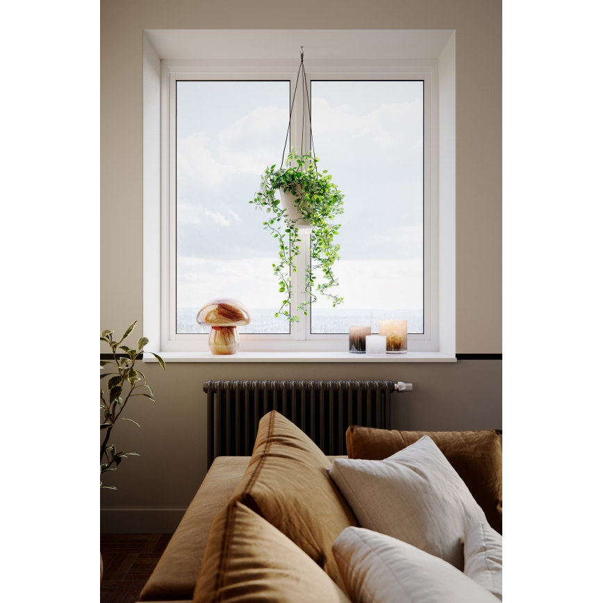 ByRydens - Stolná lampa MIRA MUSHROOM 1xE27/8W/230V hnedá