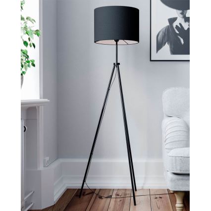 ByRydens - Stojacia lampa RINA 1xE27/5W/230V čierna