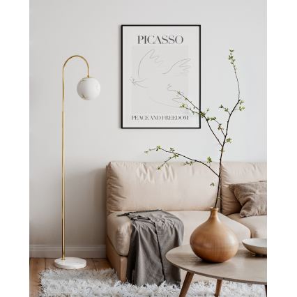 ByRydens - Stojacia lampa BELLAGIO 1xE27/8W/230V