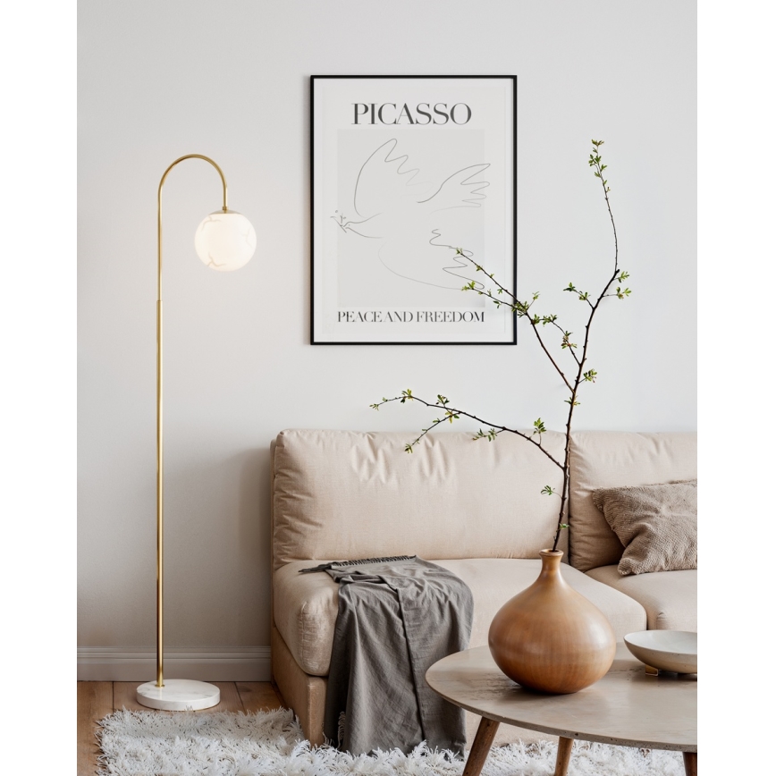 ByRydens - Stojacia lampa BELLAGIO 1xE27/8W/230V