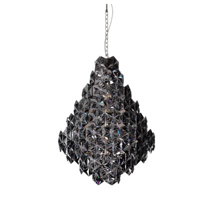 ByRydens - Luster na reťazi MONARQUE GRANDE 11xE14/5W/230V čierna pr. 58 cm