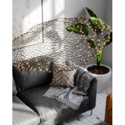 ByRydens - LED Luster na lanku HAYDEN LED/20W/230V čierna