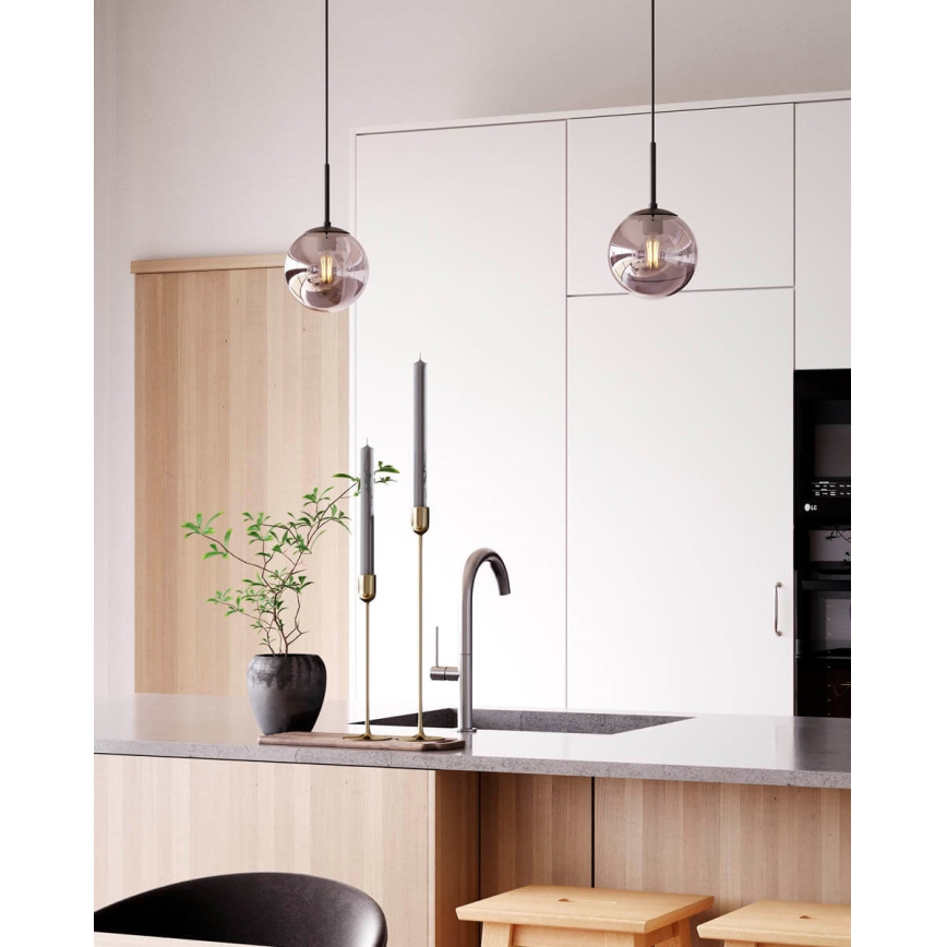 ByRydens - Závesný luster BOYLE na lanku 1xE27/5W/230V