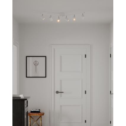 ByRydens - Bodové svietidlo CORRECT 6xGU10/7W/230V biela