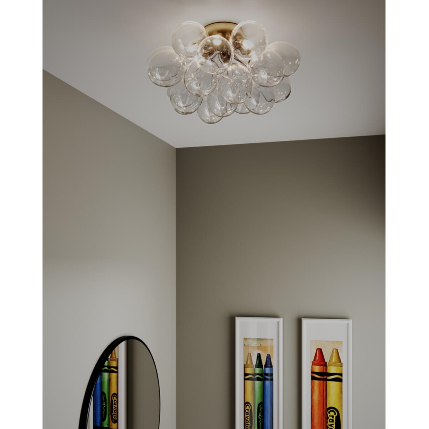 ByRydens - Stropné svietidlo GROSS 6xG9/5W/230V číre priemer 50 cm