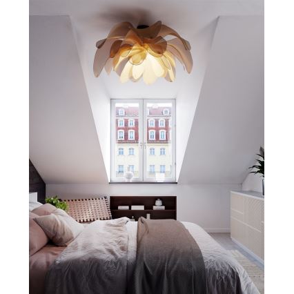 ByRydens - Prisadené stropné svietidlo LOU LOU 1xE27/8W/230V béžové