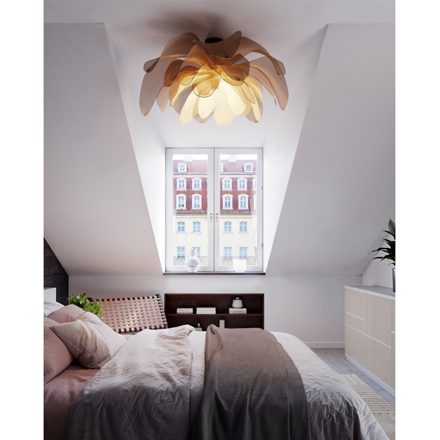 ByRydens - Prisadené stropné svietidlo LOU LOU 1xE27/8W/230V béžové