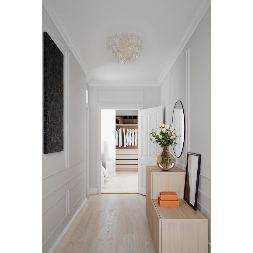 ByRydens - Stropné svietidlo LORRAINE 3×E14/8W/230V, priemer 52 cm