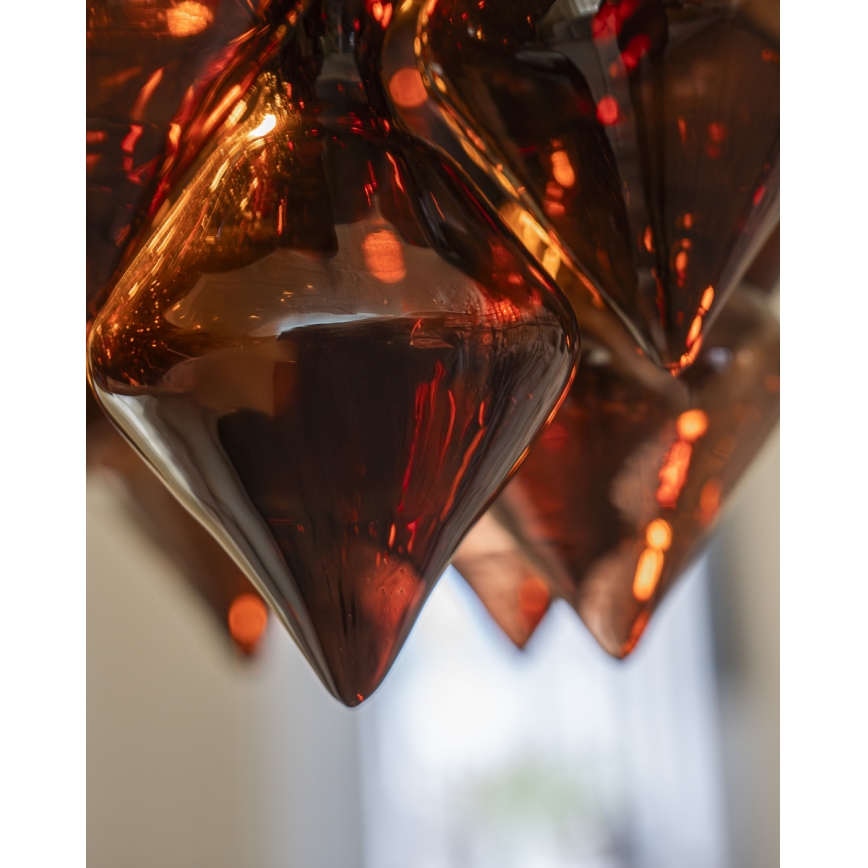 ByRydens - Závesný luster GEMMA na lanku 1xE27/5W/230V