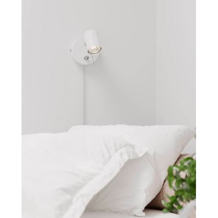 ByRydens - Stmievateľné nástenné bodové svietidlo CORRECT 1xGU10/7W/230V biela