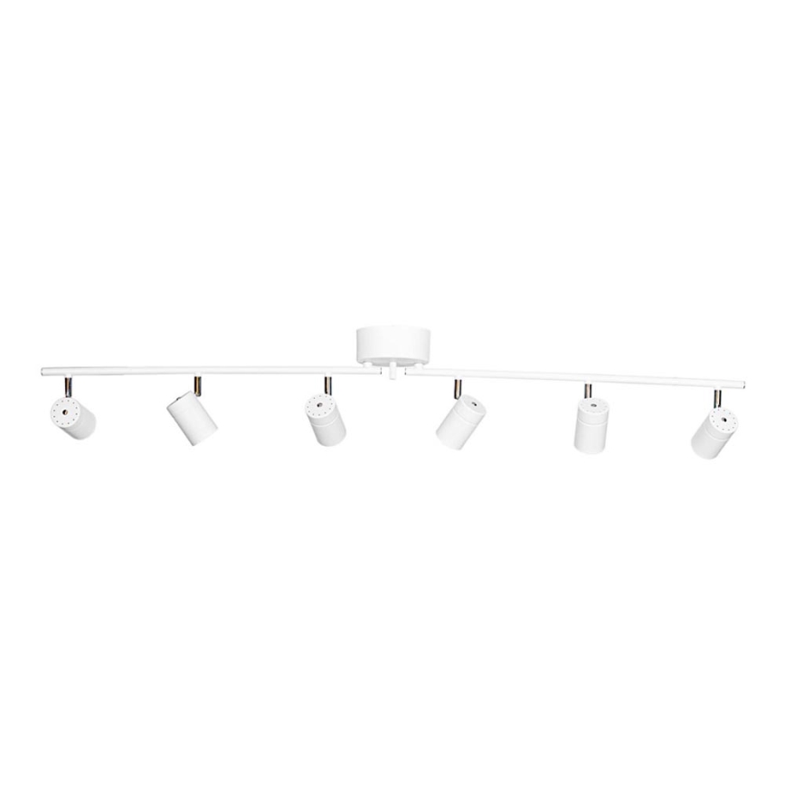 ByRydens - Bodové svietidlo CORRECT 6xGU10/7W/230V biela