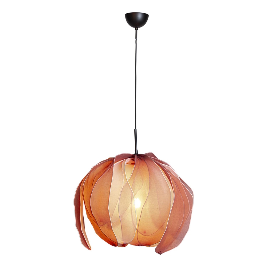 ByRydens - Luster na lanku LOU LOU 1xE27/5W/230V ružová pr. 80 cm