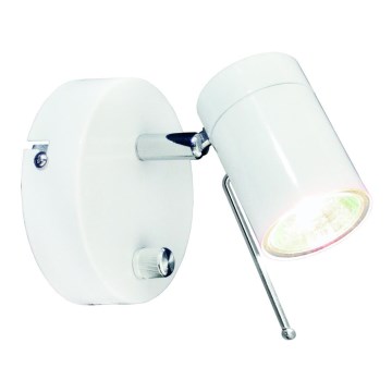 ByRydens - Stmievateľné nástenné bodové svietidlo CORRECT 1xGU10/7W/230V biela