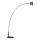 ByRydens - Stojacia lampa PULS 2xGU10/5W/230V čierna