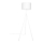 ByRydens - Stojacia lampa RINA 1xE27/5W/230V biela