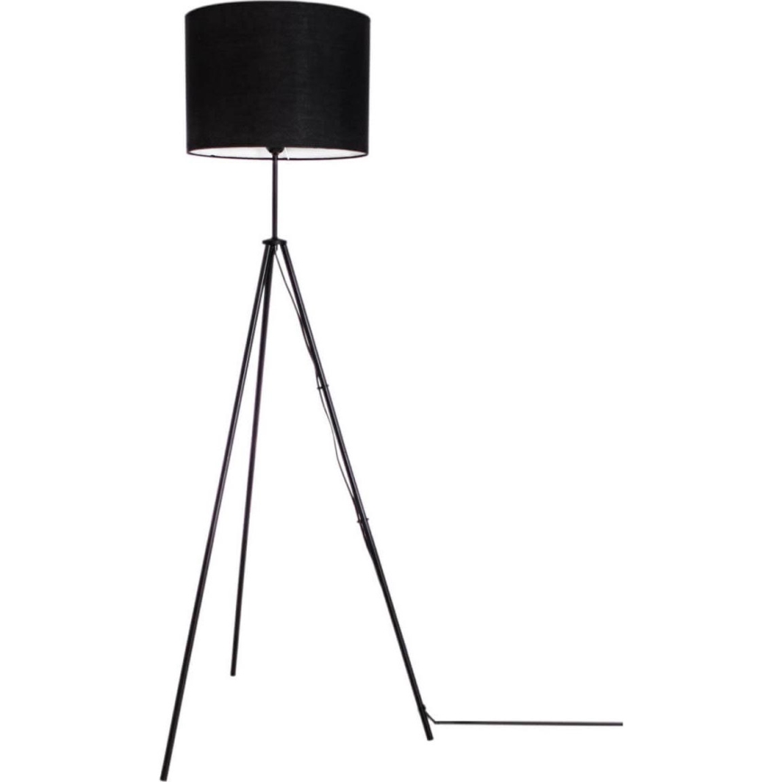 ByRydens - Stojacia lampa RINA 1xE27/5W/230V čierna
